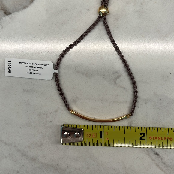 NWT Kendra Scott Mattie Bar Cord Bracelet - Picture 8 of 12